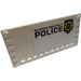 LEGO Tegel 6 x 12 met Noppen aan 3 Edges met Hoofd Kenteken en &#039;Super Secret Politie&#039; Patroon Model Rechts Sticker (6178)