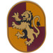 LEGO Laatta 6 x 8 jossa Pyöristetyt päät jossa Gryffindor Crest (65474 / 101470)