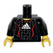 LEGO Torso with Adidas Logo and #1 on Back (973)