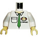 LEGO Torso met Cargo logo en Groen Tie (973 / 73403)