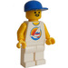 LEGO Touriste dans Tank Haut avec Surfing Print Minifigurine