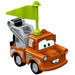 LEGO Tow Mater - Lime Bandiera Figura Duplo