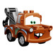 LEGO Tow Mater - Medium Stone Gris Crochet Base Figurine Duplo