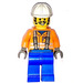 LEGO Town Konstruktion worker Minifigur