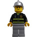 LEGO Town Feuer Chief Minifigur