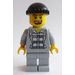 LEGO Town Prisoner mit 49 auf Stripped oben Minifigur
