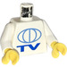 LEGO Town Torso with Globe TV Logo (973 / 73403)