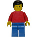 LEGO Town med Röd Kropp Minifigur