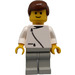 LEGO Town avec Blanc Zipper Minifigurine