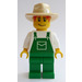 LEGO Tractor Driver Farmer Figurine