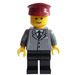 LEGO Trein Conductor minifiguur