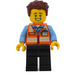 LEGO Train Worker, Male Minifigure