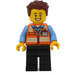 LEGO Trein Worker, Male minifiguur