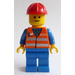 LEGO Zug Worker Minifigur