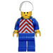LEGO Trein Worker met Rood Strepen minifiguur