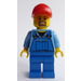 LEGO Training Jet Transporter Truck Driver Figurine
