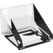 LEGO Blanc translucide Pente 1 x 1 (31°)