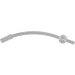 LEGO Transparent Bar Curved with Axle and 1 x 1 Round Plate End (4042)