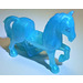 LEGO Bleu Opale Transparent Cheval avec Bleu Yeux (59107 / 92108)