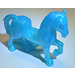 LEGO Transparenter blauer Opal Pferd mit Blau Augen (59107 / 92108)