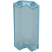 LEGO Transparent Blue Opal Panel 2 x 2 x 5 Wall Corner (78594)