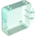 LEGO Transparenter blauer Opal Play Cube Box 3 x 8 mit Scharnier (64462)