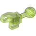 LEGO Transparent Bright Green Ball Joint with Ball Socket (90611)