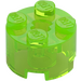 LEGO Transparent Bright Green Brick 2 x 2 Round (3941 / 6143) LEGO Transparent Bright Green Brick 2 x 2 Round (3941 / 6143)