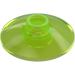 LEGO Transparent Bright Green Dish 2 x 2 (4740 / 30063) LEGO Transparent Bright Green Dish 2 x 2 (4740 / 30063)