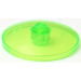 LEGO Transparant heldergroen Dish 4 x 4 (Massieve nop) (3960 / 30065)