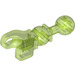 LEGO Transparent Bright Green Double Ball Joint with Ball Socket (90609)