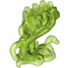 LEGO Transparent Bright Green Ghost Pedestal with Marbled Lime (65227)