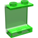 LEGO Transparentes helles Grün Panel 1 x 2 x 2 ohne seitliche Stützen, hohle Bolzen (4864 / 6268)