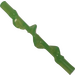 LEGO Transparant heldergroen Power Burst Rod met Spiraal Ridge