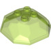 LEGO Transparent Bright Green Rock 4 x 4 x 1.3 Top (30293 / 42284)