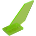 LEGO Transparent Bright Green Rudder 2 x 4 x 6 (6239 / 18989)