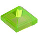 LEGO Transparent Bright Green Slope 1 x 1 x 0.7 Pyramid (22388 / 35344)