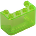 LEGO Transparent Bright Green Windscreen 2 x 4 x 2 (4594 / 35160)