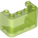 LEGO Vert clair transparent Pare-brise 2 x 4 x 2 (4594 / 35160)