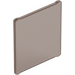 LEGO Transparent Brown Black Glass for Window 1 x 3 x 3 (51266)