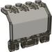 LEGO Transparant Bruin Zwart Paneel 2 x 4 x 2 met Hinges (44572)