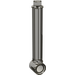 LEGO Transparentes Braunschwarz Rod for Damper Shock Absorber (32183)