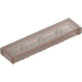 레고 투명 브라운 블랙 타일 1 x 4 (2431 / 35371)