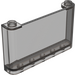 LEGO Transparent Brown Black Windscreen 1 x 6 x 3 (39889 / 64453)