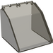 LEGO Transparent Marron Noir Pare-brise 4 x 4 x 3 avec Charnière (2620)