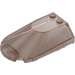 LEGO Transparent Brown Black Windscreen 4 x 6 x 1.3 Curved (5378)