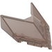 레고 투명 브라운 블랙 앞유리 6 x 4 x 1.3 ~와 함께 가리키다 (22483 / 35372)