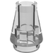 LEGO Transparent Cone 1 x 1 without Top Groove (4589 / 6188)