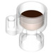 LEGO Transparent Cup with Brown Drink (68495)