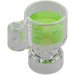 LEGO Transparent Cup with Transparent Bright Green Drink (68495)